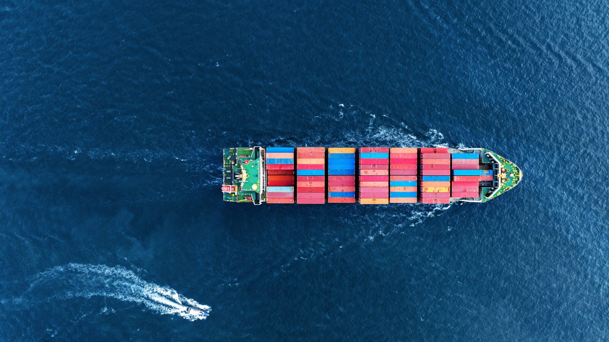 Transporte marítimo de produtos da China