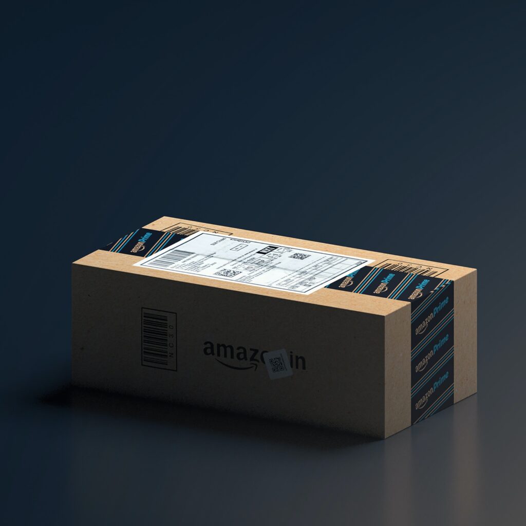 Amazon box: the best marketplace in the United States