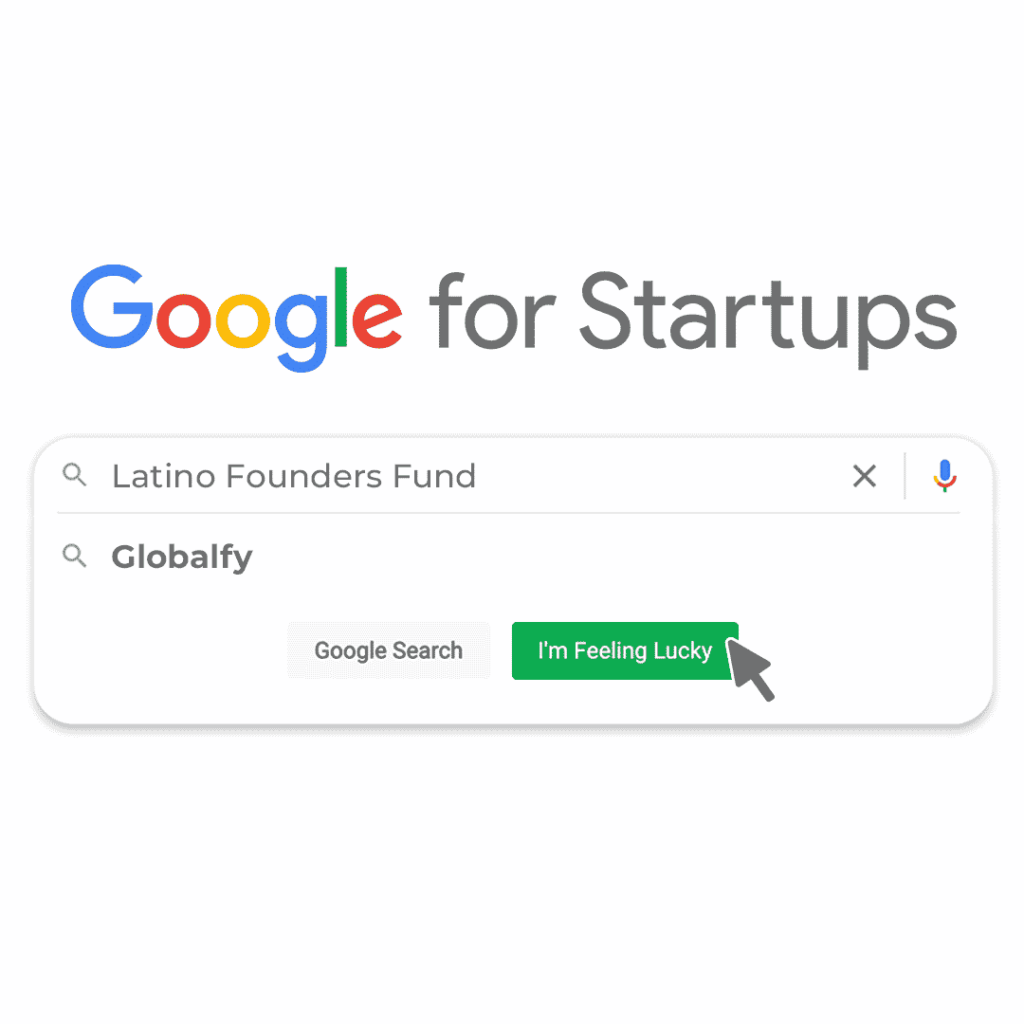 Globalfy on Google for Startups search 
