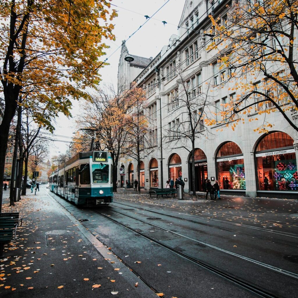 Street in Zurich, Switzerland