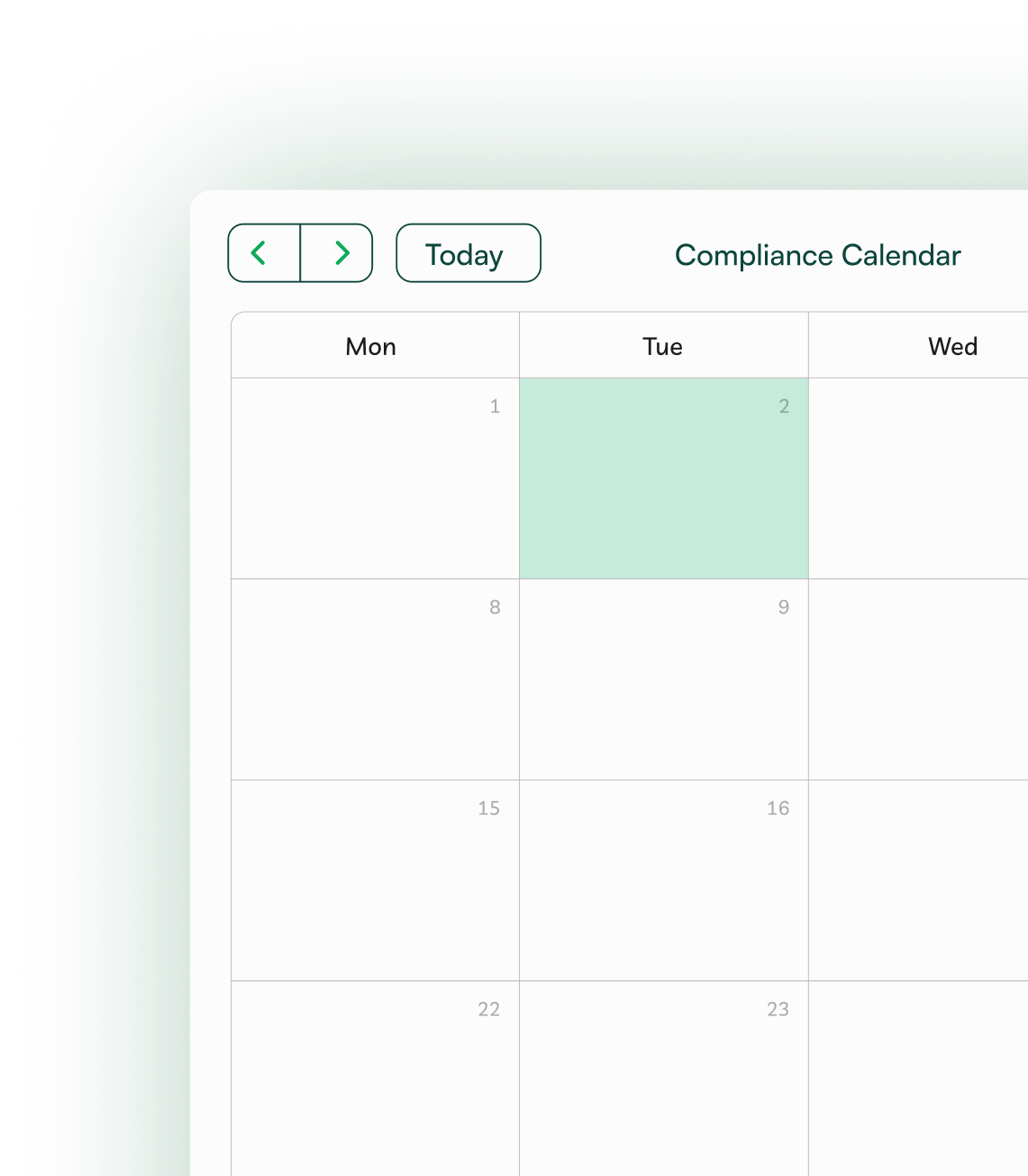 Calendario de compliance Globalfy