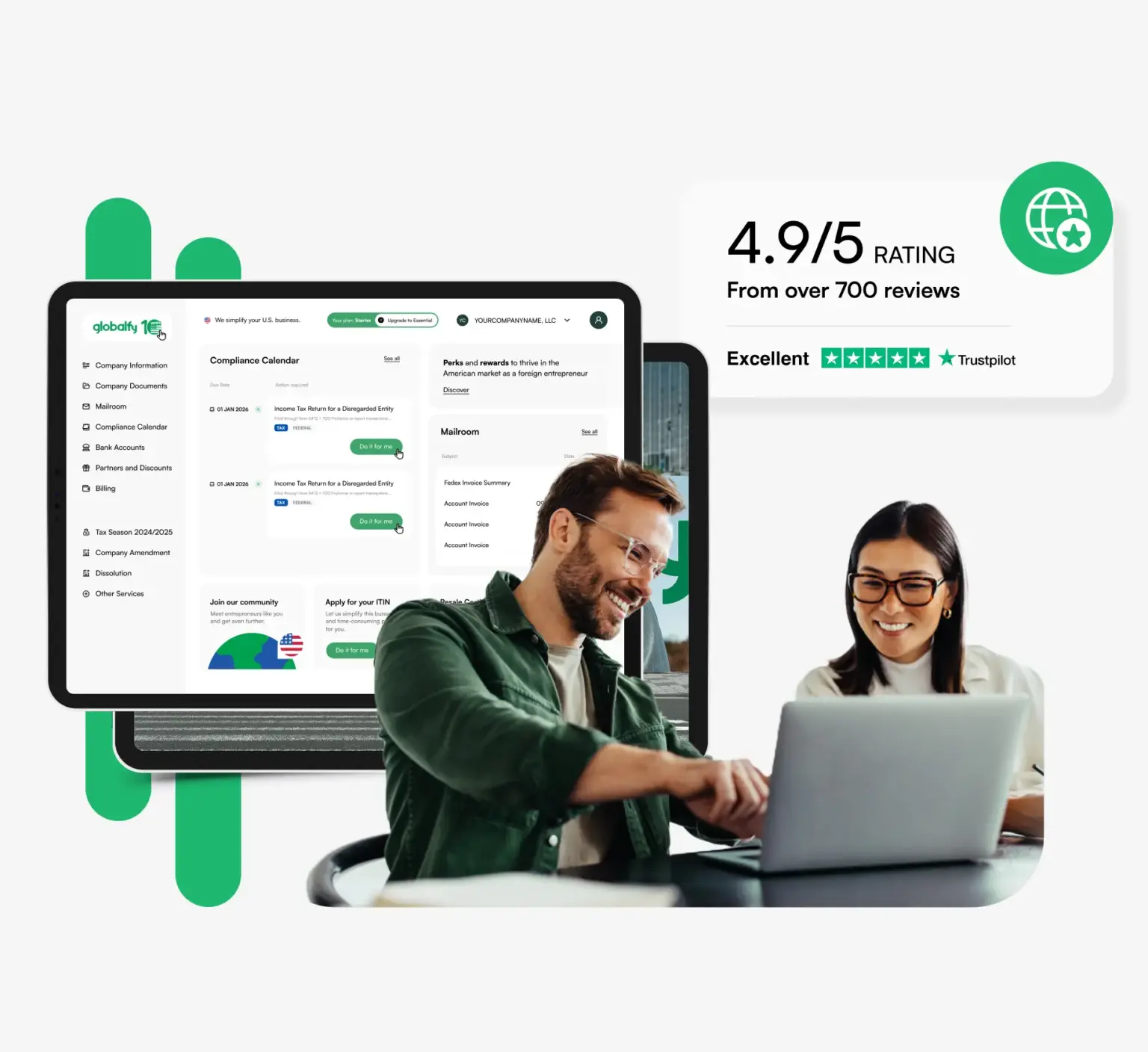 Globalfy US business solutions for global founders
