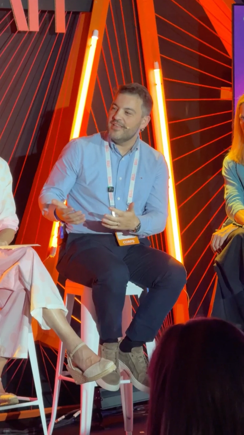 Globalfy team on a South Summit Madrid panel
