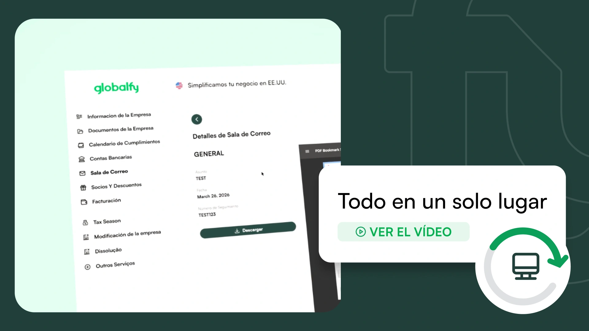 Mira la demostración de la plataforma Globalfy