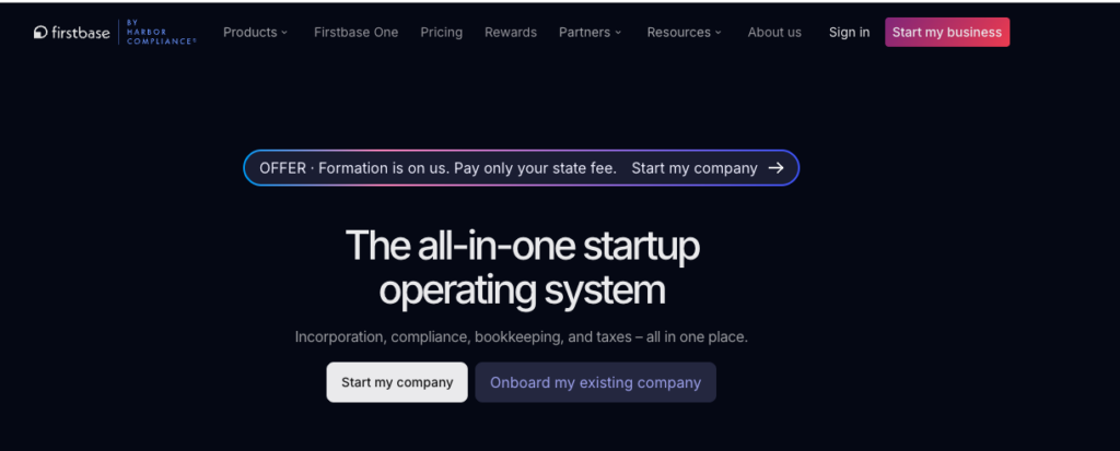 Firstbase: Best StripeAtlas Alternatives
