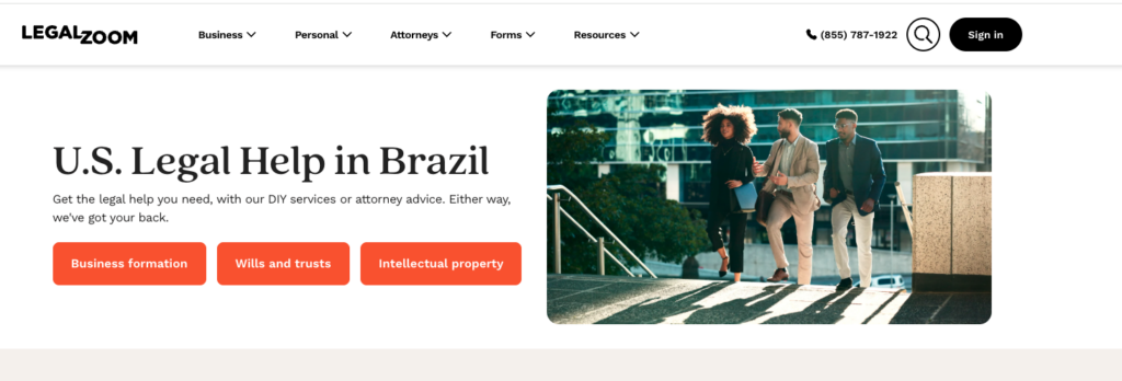 LegalZoom: Best StripeAtlas Alternatives